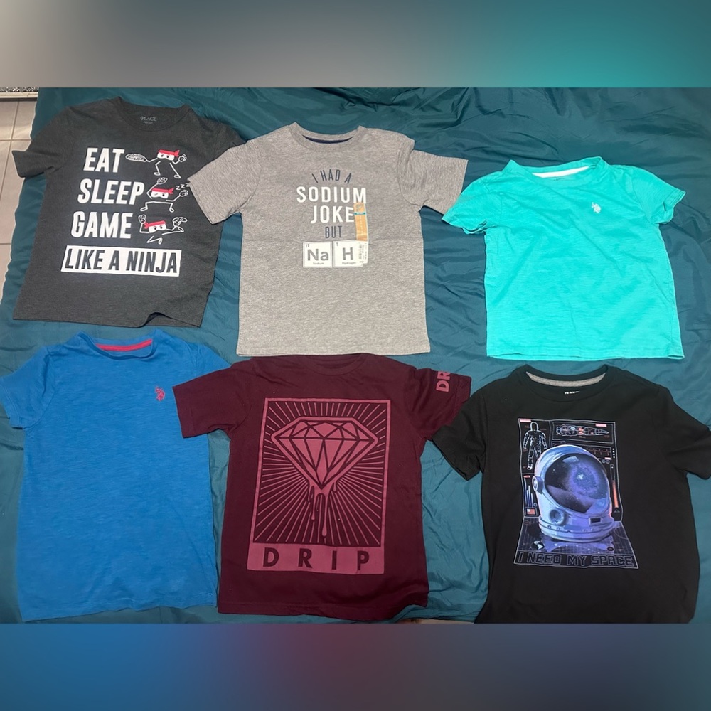 Boys bundle shirts Size 8